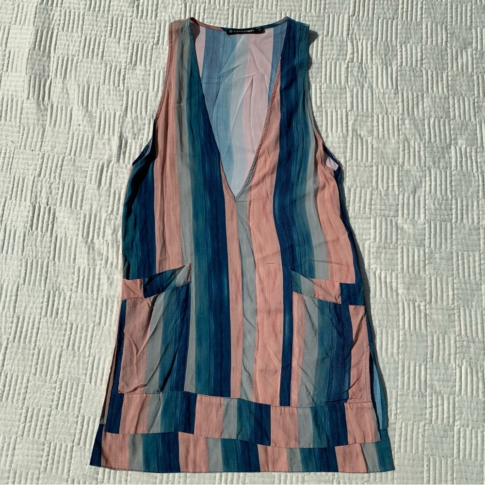 Vix Paula Hermanny Beach Coverup Dress Size Small